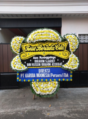 Papan Bunga Duka di Winangun Dua